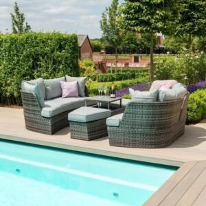 Outdoor Swivel Sofa Seating-Premium Patio Furniture